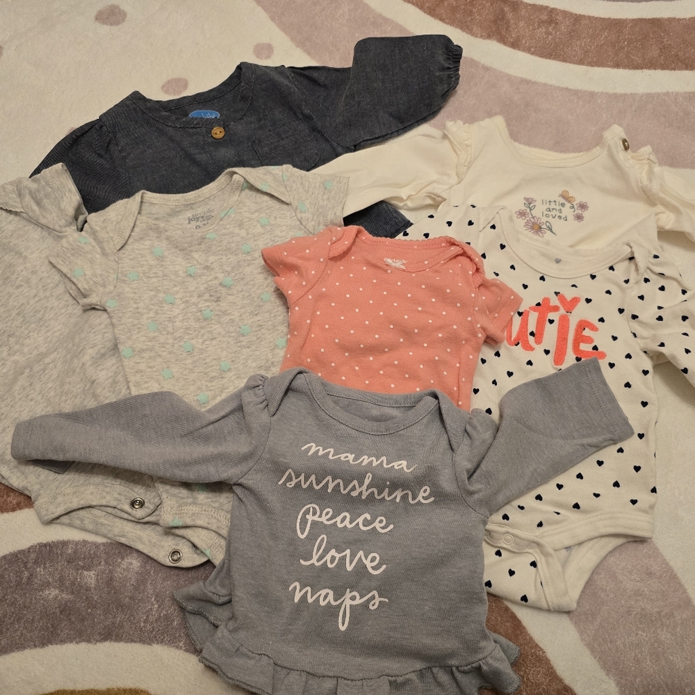 Baby girl lot - Carters, chirco, cat & jack, Bon bebe